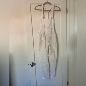Vintage white overalls